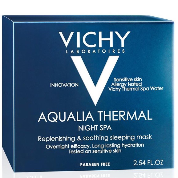 Δώρο Vichy Aqualia Thermal Night Spa Ενυδατική Κρέμα Νύχτας και Μάσκα 2 σε 1 με Δροσερή Υφή 15ml