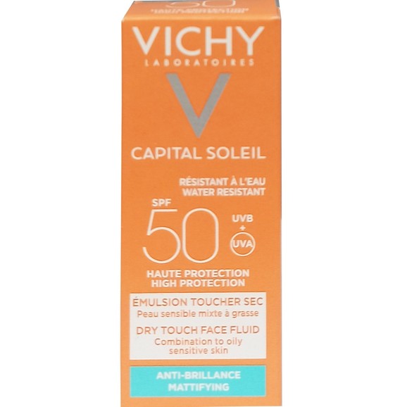 Δώρο Vichy Capital Soleil Mattifying Face Dry Touch Spf50, 3ml