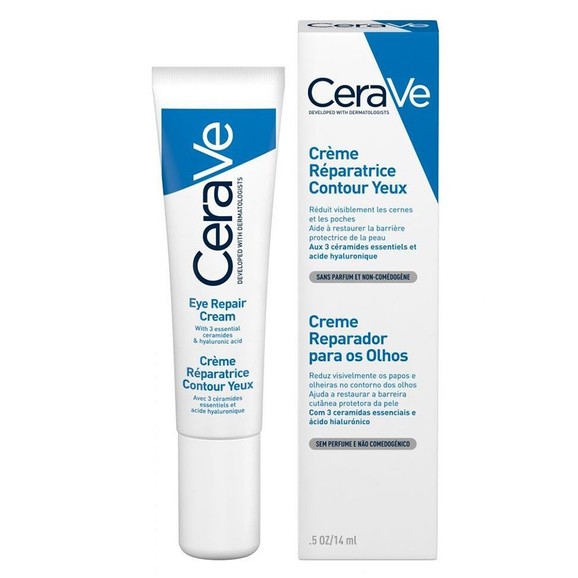 CeraVe Eye Repair Cream Επανορθωτική Κρέμα Ματιών για Μαύρους Κύκλους & Σακούλες 14ml