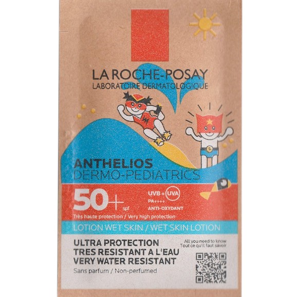 Δείγμα La Roche-Posay Anthelios Dermo-Pediatrics Spf50+ Wetskin Lotion 7ml