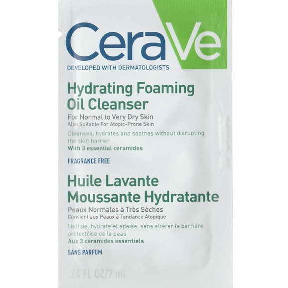 Δείγμα CeraVe Hydrating Foaming Oil Cleanser 7ml