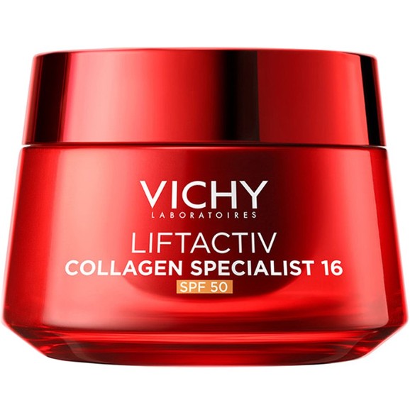 Vichy Liftactiv Collagen Specialist 16 Bonding Day Cream Spf50, 50ml Vichy Liftactiv Collagen Specialist 16 Bonding Day Cream Spf50, 50ml