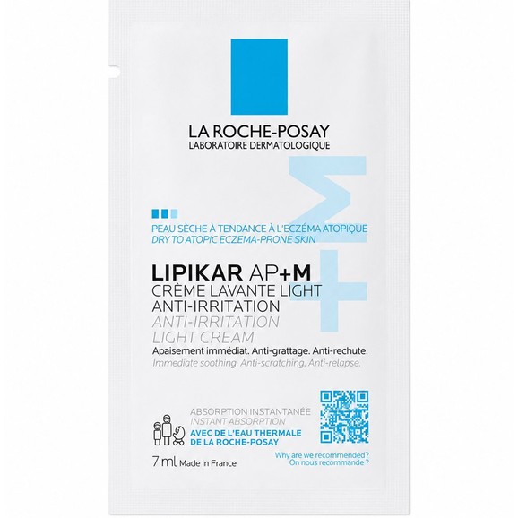 Δείγμα La Roche-Posay Microbiome Lipikar AP+M Anti-Irritation Light Cream 7ml