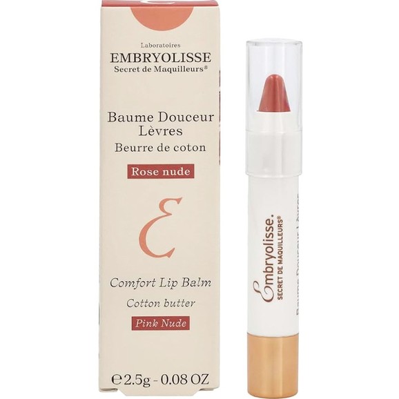 Embryolisse Secret de Maquilleurs Comfort Lip Balm Tinted Pink Nude Φροντίδα Εντατικής Ενυδάτωσης για τα Χείλη 2.5g