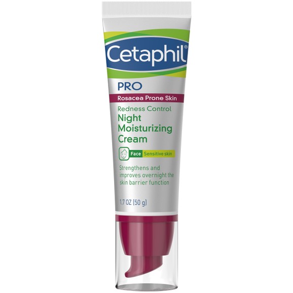 Cetaphil PRO Redness Control Face Night Moisturizing Cream, 50ml