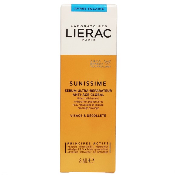 Δώρο Lierac Sunissime Serum Ultra Reparateur Anti-Age Global Ορός Προσώπου Άμεσης Ανανέωσης & Αντιγήρανσης για Μετά τον Ήλιο 8ml