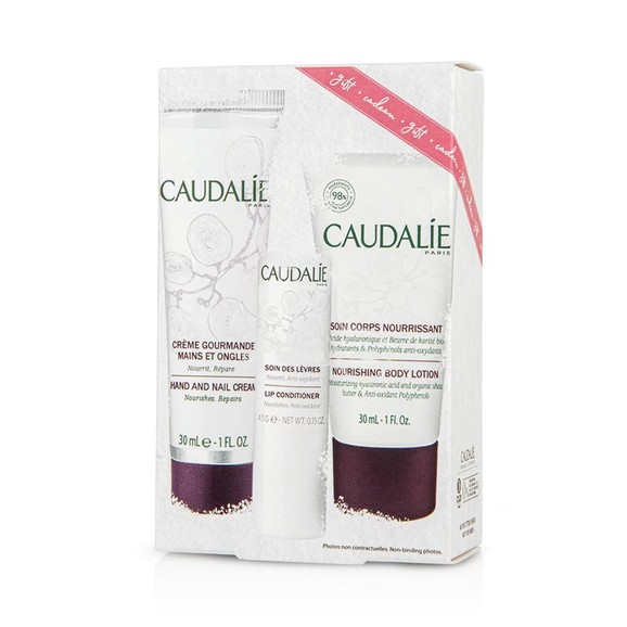 Δώρο Caudalie Promo Pack Winter Essentials Hand Cream 30ml, Lip Conditioner 4.5gr & Body Lotion 30ml