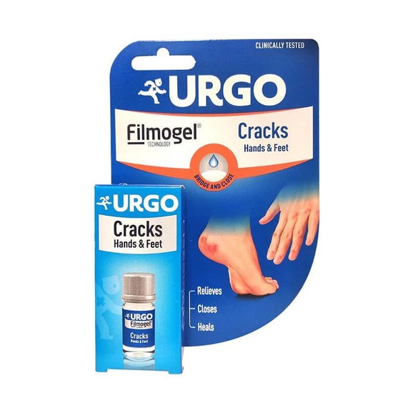 Urgo Filmogel Crevasses Υγρό Επίθεμα για το Σκασμένο Δέρμα στις Πτέρνες 3.25ml