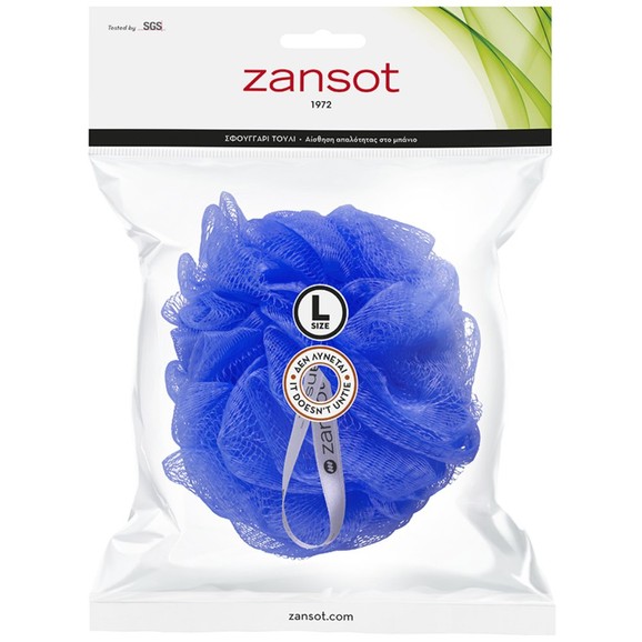 Zansot Mesh Sponge Large 1 Τεμάχιο - Μώβ