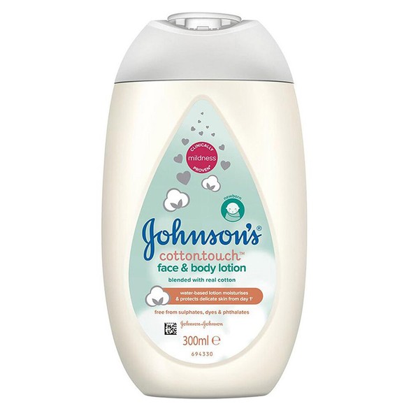 Johnson\'s Baby CottonTouch Face & Body Lotion 300ml