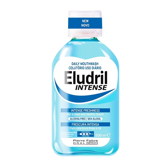 Eludril Intense Freshness Alcohol Free Καθημερινό Στοματικό Διάλυμα για Έντονη Αίσθηση Φρεσκάδας 500ml