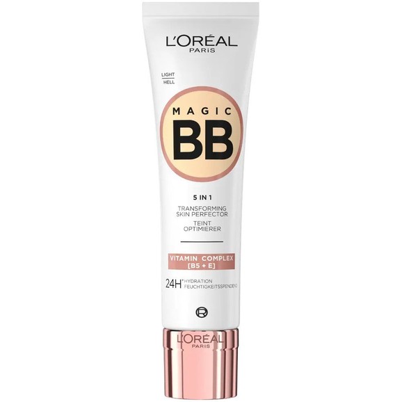L\'Oreal Paris Magic BB 5 in 1 Skin Perfector Cream 30ml - Light