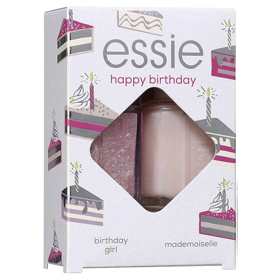 Essie Happy Birthday Gift Set No 514 Birthday Girl & No 13 Mademoiselle 2x13.5ml