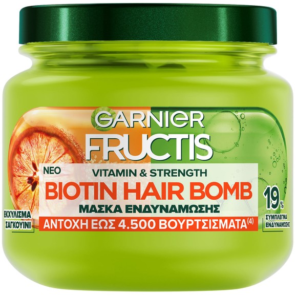 Garnier Fructis Biotin Hair Bomb Mask 320ml