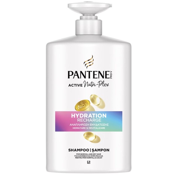 Pantene Pro-V Active Nutri-Plex Hydration Recharge For Normal & Dry Hair Shampoo 800ml
