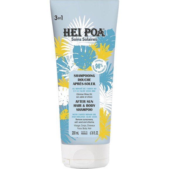 Hei Poa After Sun Hair & Body Shampoo Monoi & Aloe Vera 200ml