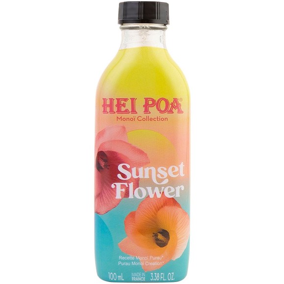 Hei Poa Limited Edition Purau Monoi Oil Sunset Flower 100ml