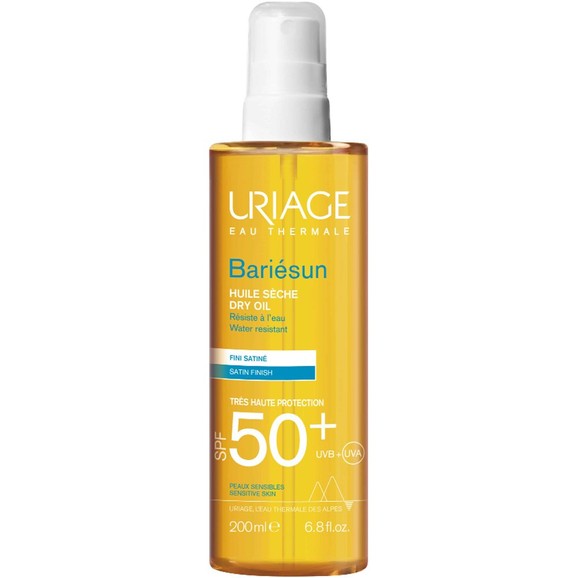 Uriage Bariesun Satin Finish Dry Oil Spray Spf50+, 200ml