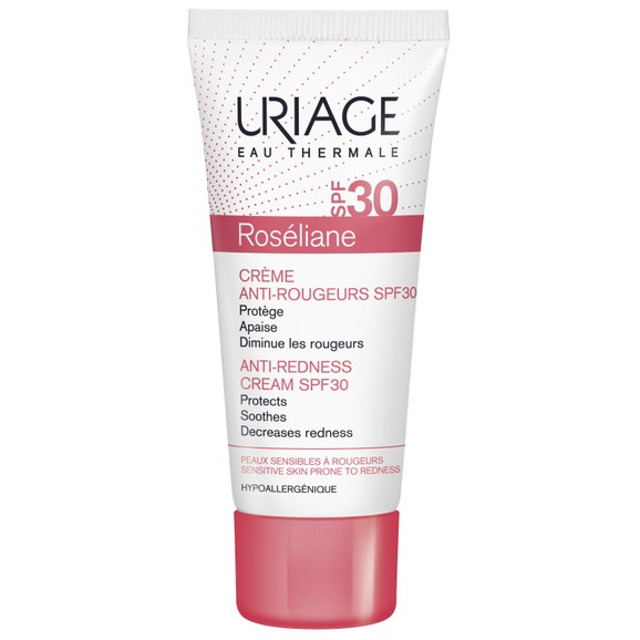 Uriage Eau Thermale Roseliane Spf30 Anti-Redness Cream Ενυδατική Καταπραϋντική Αντηλιακή Κρέμα Κατά της Ερυθρότητας 40ml