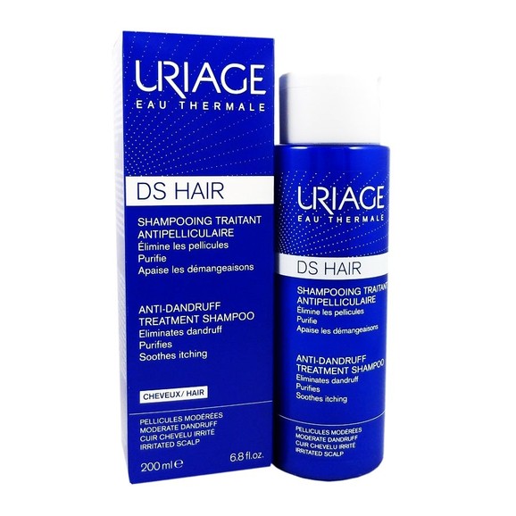 Uriage Ds Hair Anti Dandruff Treatment Shampoo για την Καταπολέμηση της Πιτυρίδας 200ml