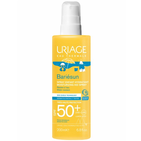 Uriage Bariesun Moisturizing Kid Spray Spf50+, 200ml Uriage Bariesun Moisturizing Kid Spray Spf50+, 200ml