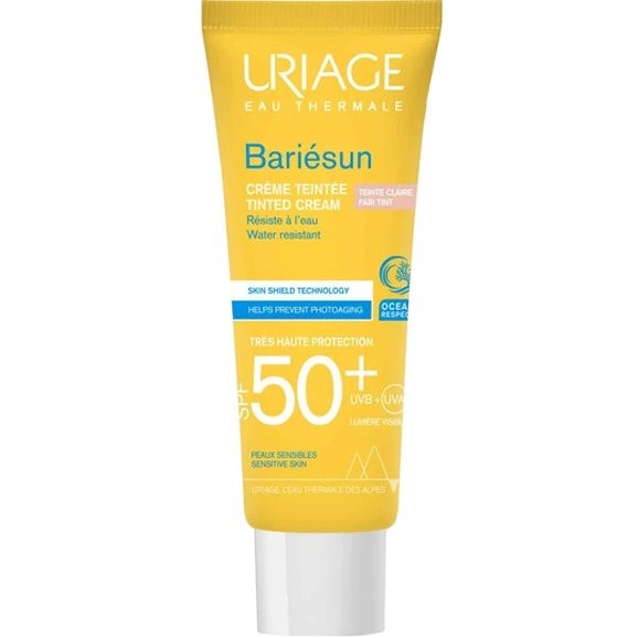 Uriage Bariesun Tinted Face Cream Spf50+, 50ml - Fair Tint