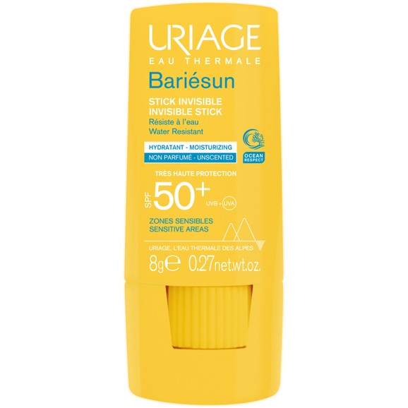 Uriage Bariesun Spf50+ Invisible Stick Very High Protection for Sensitive Areas 8gr