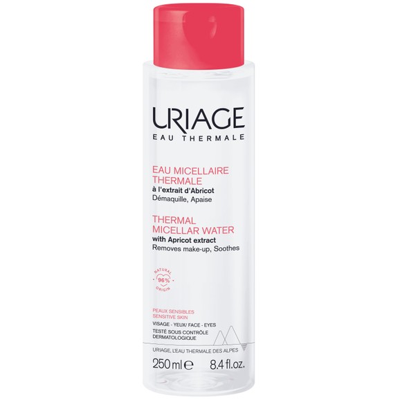 Uriage Eau Thermal Micellar Water with Apricot Extract for Sensitive Skin 250ml