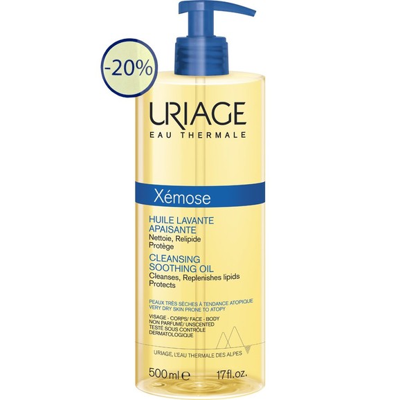 Uriage Promo Xemose Cleansing Soothing Oil 500ml Uriage Promo Xemose Cleansing Soothing Oil 500ml