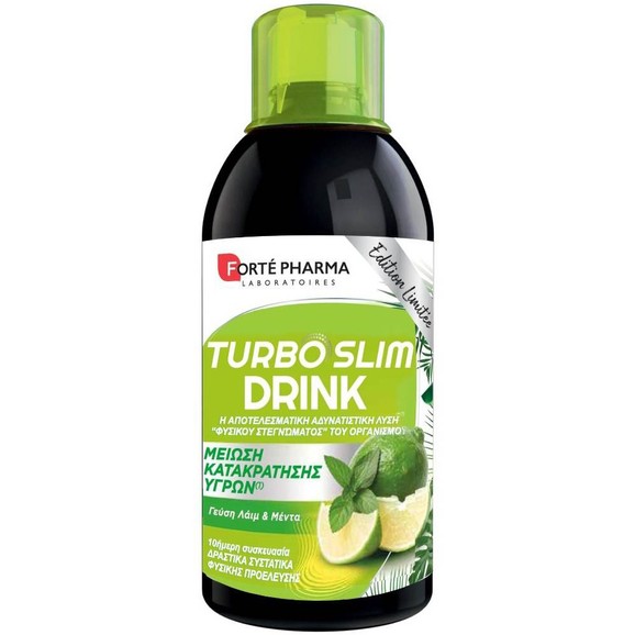 Forte Pharma Turbo Slim Drink Lime - Mint 500ml