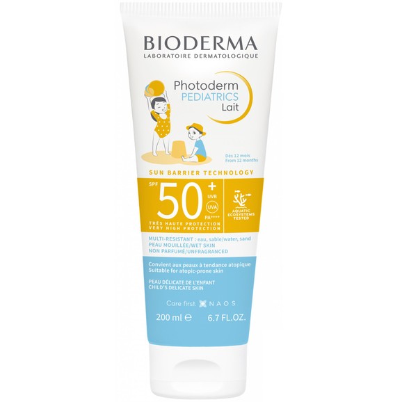 Bioderma Photoderm Pediatrics Face & Body Milk Spf50+, 200ml