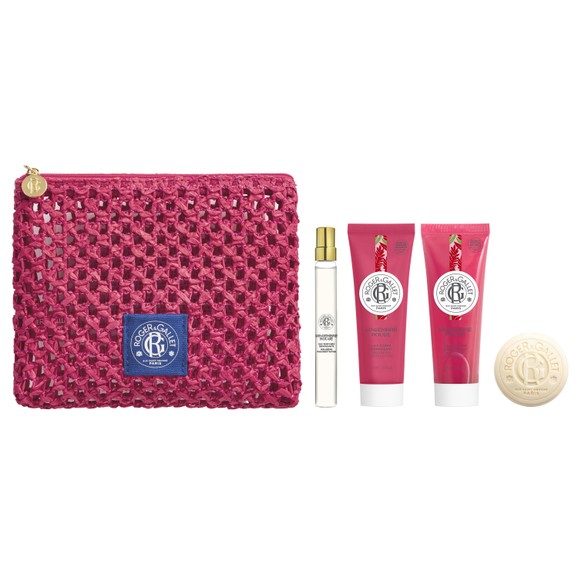 Roger & Gallet Promo Gingembre Rouge Wellbeing Fragrant Water 10ml & Shower Gel 50ml & Body Lotion 50ml & Soap Bar 50g & Δώρο Νεσεσέρ 1 Τεμάχιο Roger & Gallet Promo Gingembre Rouge Wellbeing Fragrant Water 10ml & Shower Gel 50ml & Body Lotion 50ml & Soap Bar 50g & Δώρο Νεσεσέρ 1 Τεμάχιο