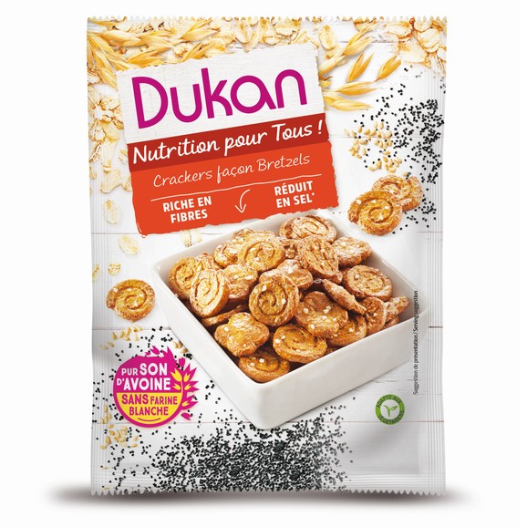Dukan Nutrition Pour Tous Crackers Facon Bretzels 100gr