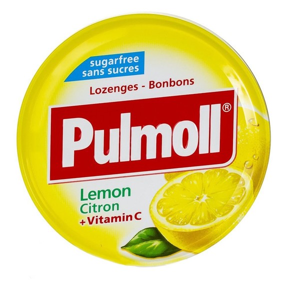 Pulmoll Candies with Lemon & Vitamin C 45gr