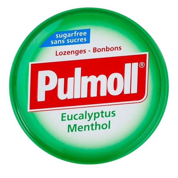 Pulmoll Sugar Free Candies with Eucalyptus & Menthol 45gr