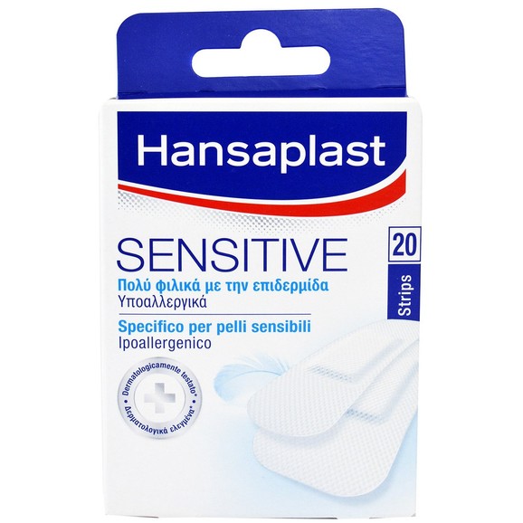 Hansaplast Sensitive 20 Τεμάχια