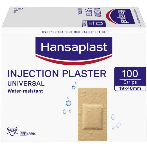 Hansaplast Injection Plaster Universal 19x40mm 100 Τεμάχια