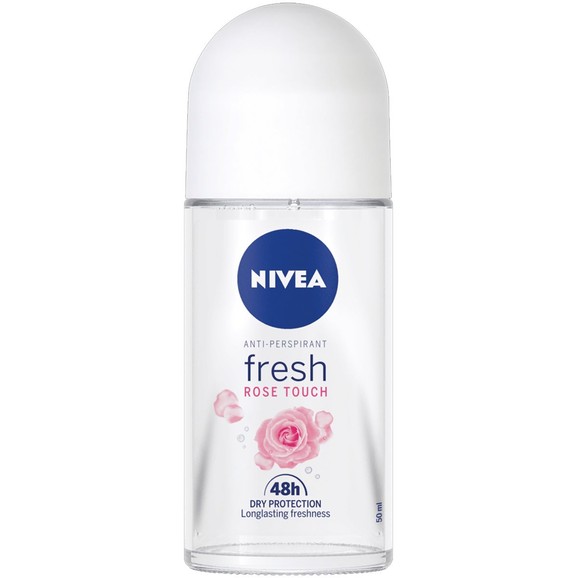 Nivea Fresh Rose Touch Anti Perspirant Roll-on Deo 50ml
