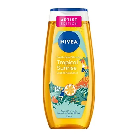 Nivea Tropical Sunrise Fresh Care Shower Artist Edition 250ml Nivea Tropical Sunrise Fresh Care Shower Artist Edition 250ml