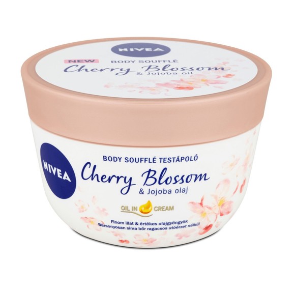 Nivea Body Souffle Cherry Blossom & Jojoba Oil 200ml