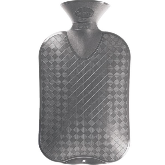 Fashy Hot Water Bottle Γρι 2Lt, 1 Τεμάχιο