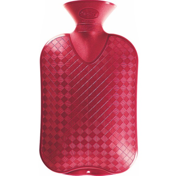 Fashy Hot Water Bottle Κόκκινο 2Lt, 1 Τεμάχιο