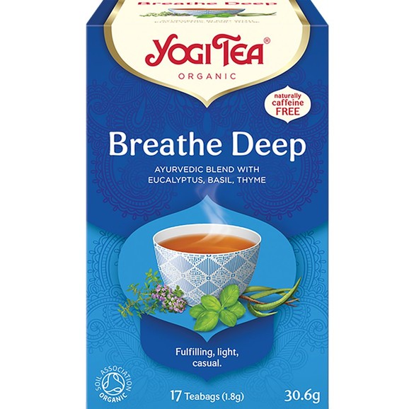 Yogi Tea Breath Deep 17 Teabags (17 Φακελάκια x 1,8g)