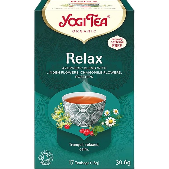 Yogi Tea Relax Ayurvedic Blend 17 Teabags (17 Φακελάκια x 1.8g)