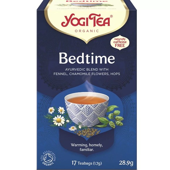Yogi Tea Bedtime Blend Bio 17 Τεμάχια (17 Φακελάκια x 1.7g)