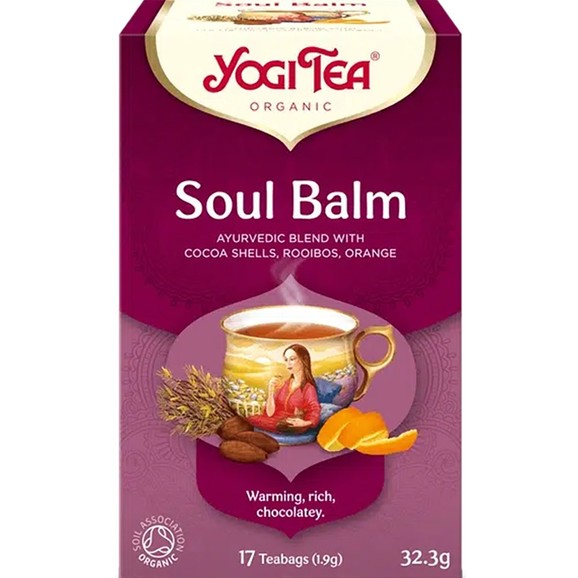 Yogi Tea Soul Balm 17 Teabags (17 Φακελάκια x 1,9g)