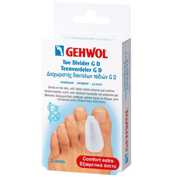Gehwol Toe Divider G D 3 Τεμάχια - Medium