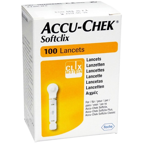 Accu-Chek Softclix Lancets 100 Τεμάχια