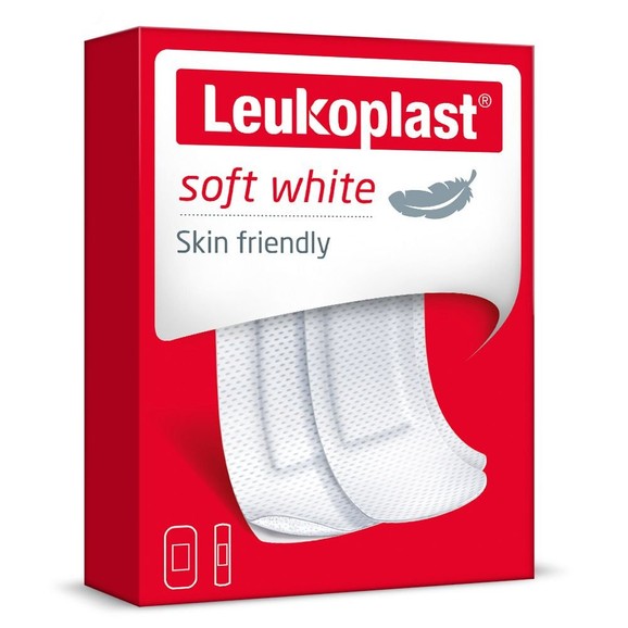 Leukoplast Professional Soft Αυτοκόλλητα Επιθέματα σε 2 Μεγέθη 20 Τεμάχια