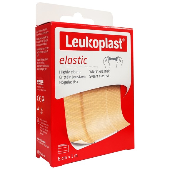 Leukoplast Elastic 6cmx1m, 1 Τεμάχιο